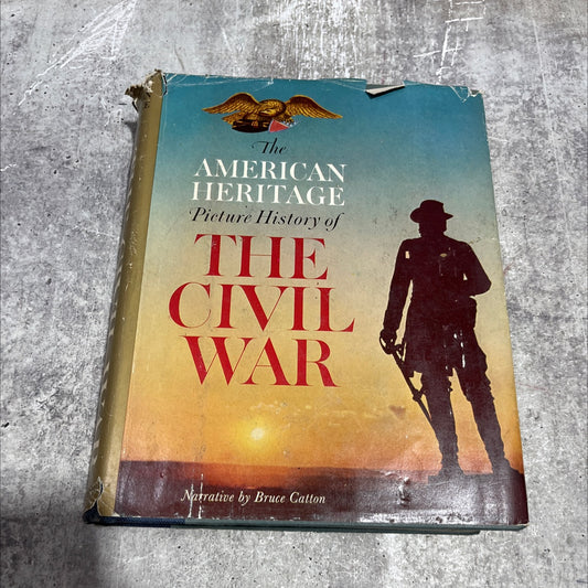 the american heritage picture history of the civil war book, by bruce catton, 1960 Hardcover image 1