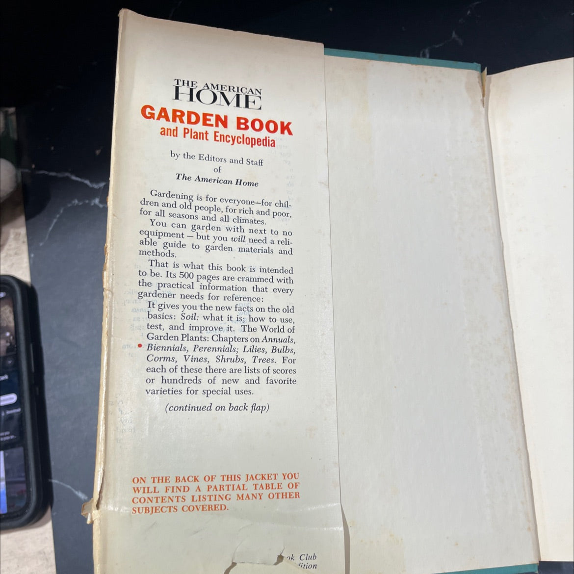 the american home garden book and plant encyclopedia book, by editors and staff of the american home, 1972 Hardcover image 4