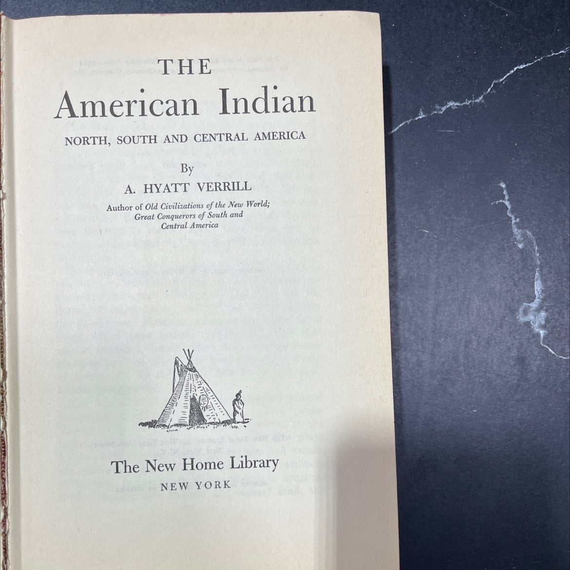 the american indian north, south and central america book, by a. hyatt verrill, 1943 Hardcover image 2