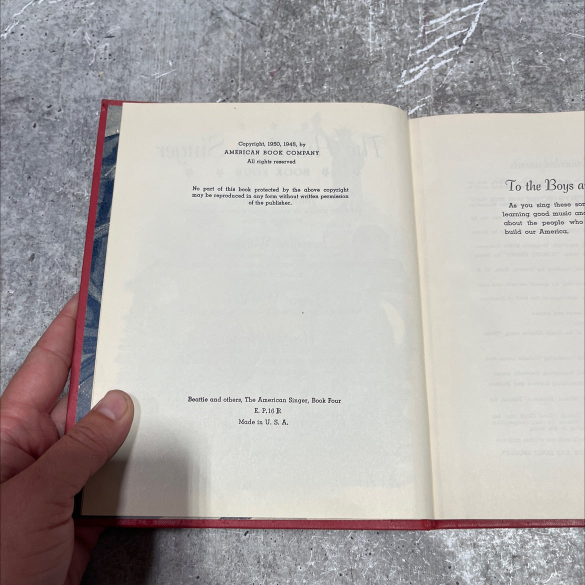 the american singer book four book, by john w. beattie, 1950 Hardcover image 3