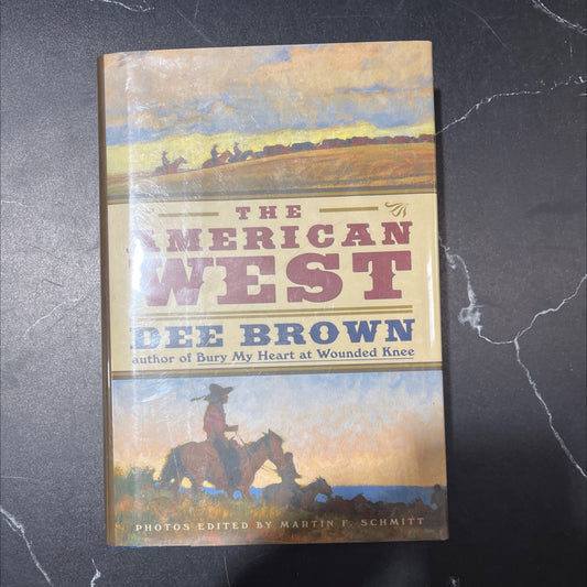 the american west book, by dee brown, 1994 Hardcover image 1