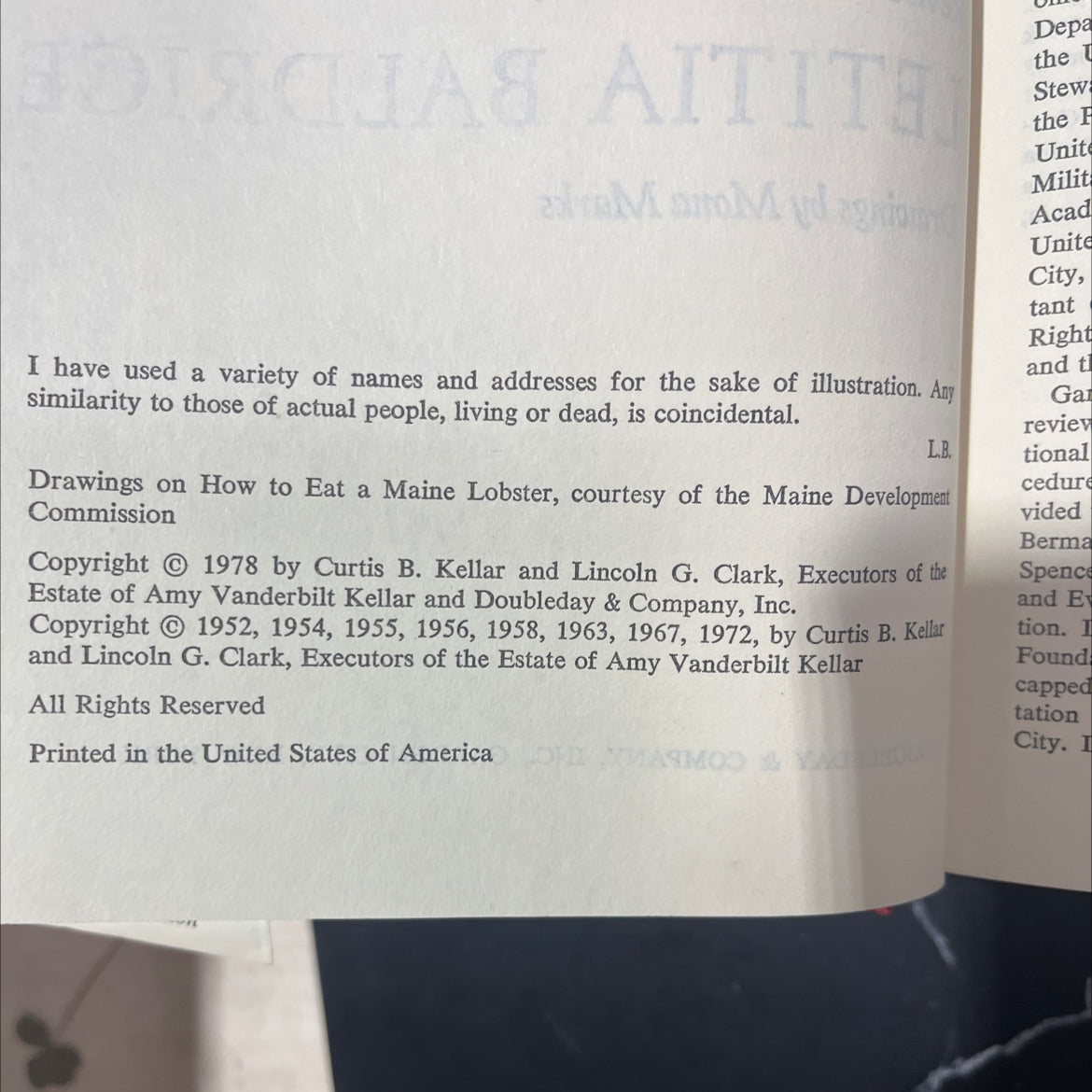 the amy vanderbilt complete book of etiquette a guide to contemporary living revised and expanded book, by letitia image 3