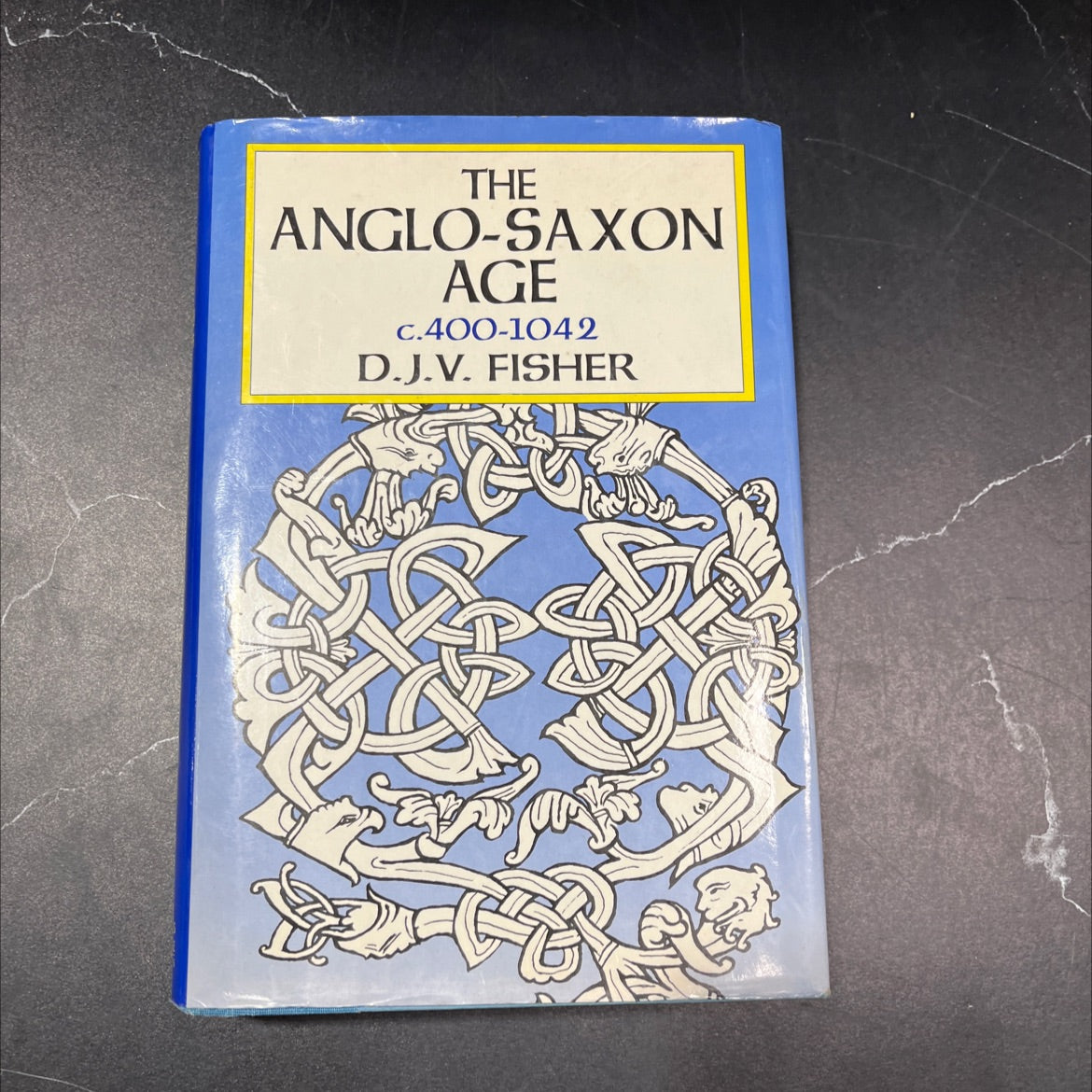 the anglo-saxon age c. 400-1042 book, by d. j. v. fisher, 1992 Hardcover image 1