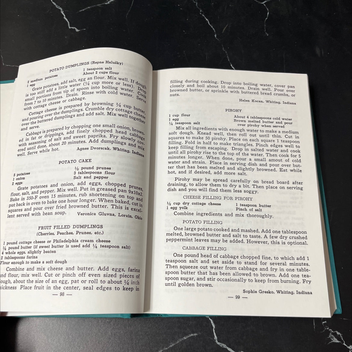 the anniversary slovak-american cook book book, by the first catholic slovak ladies association, 1952 Hardcover image 3