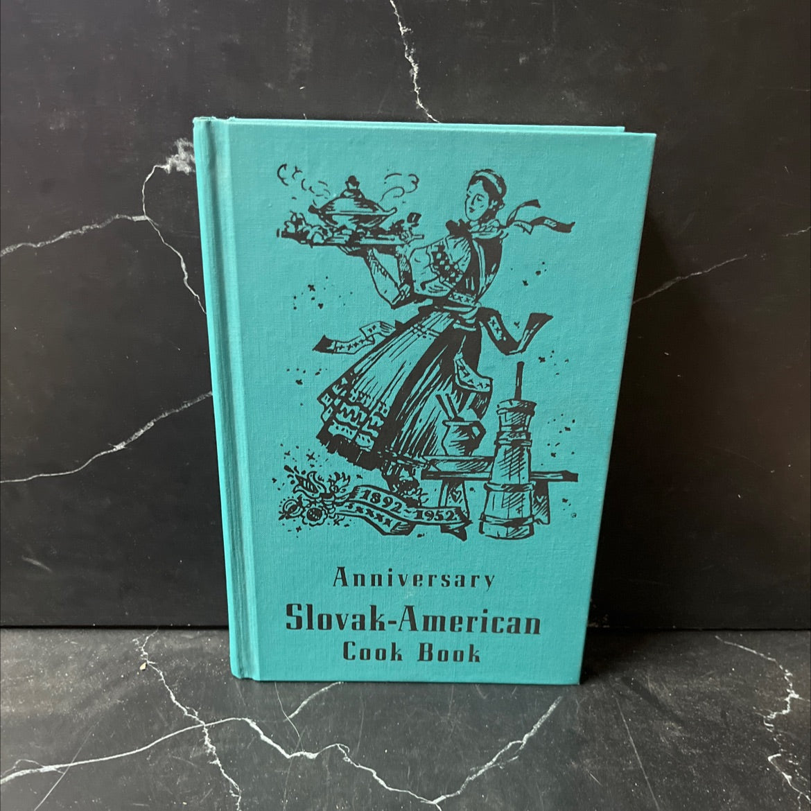 the anniversary slovak-american cook book book, by the first catholic slovak ladies association, 1952 Hardcover image 1