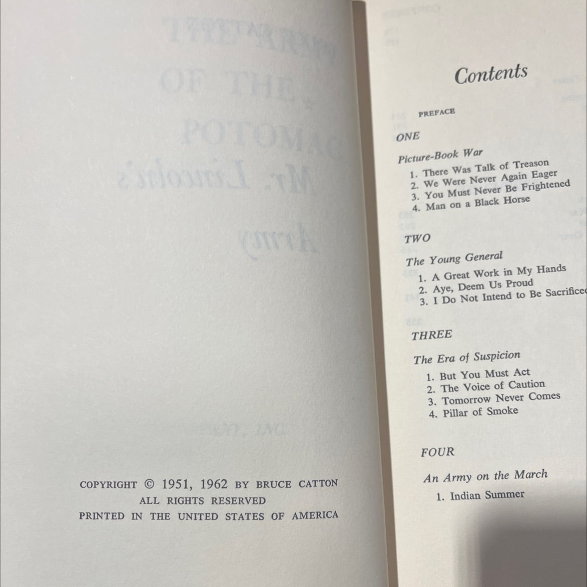 the army of the potomac book, by bruce catton, 1962 Hardcover image 3