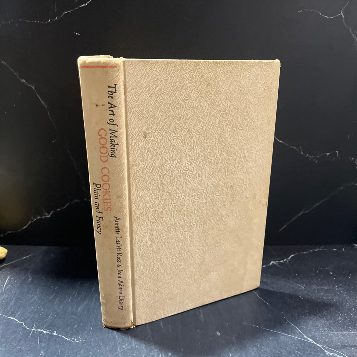 the art of making good cookies plain & fancy book, by Annette Laslett Ross and Jean Adams Disney, 1963 Hardcover image 1
