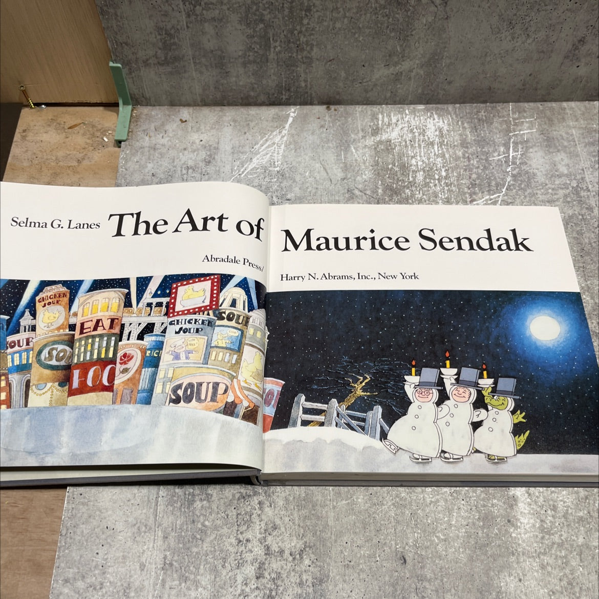 the art of maurice sendak book, by selma g. lanes, 1984 Hardcover image 2