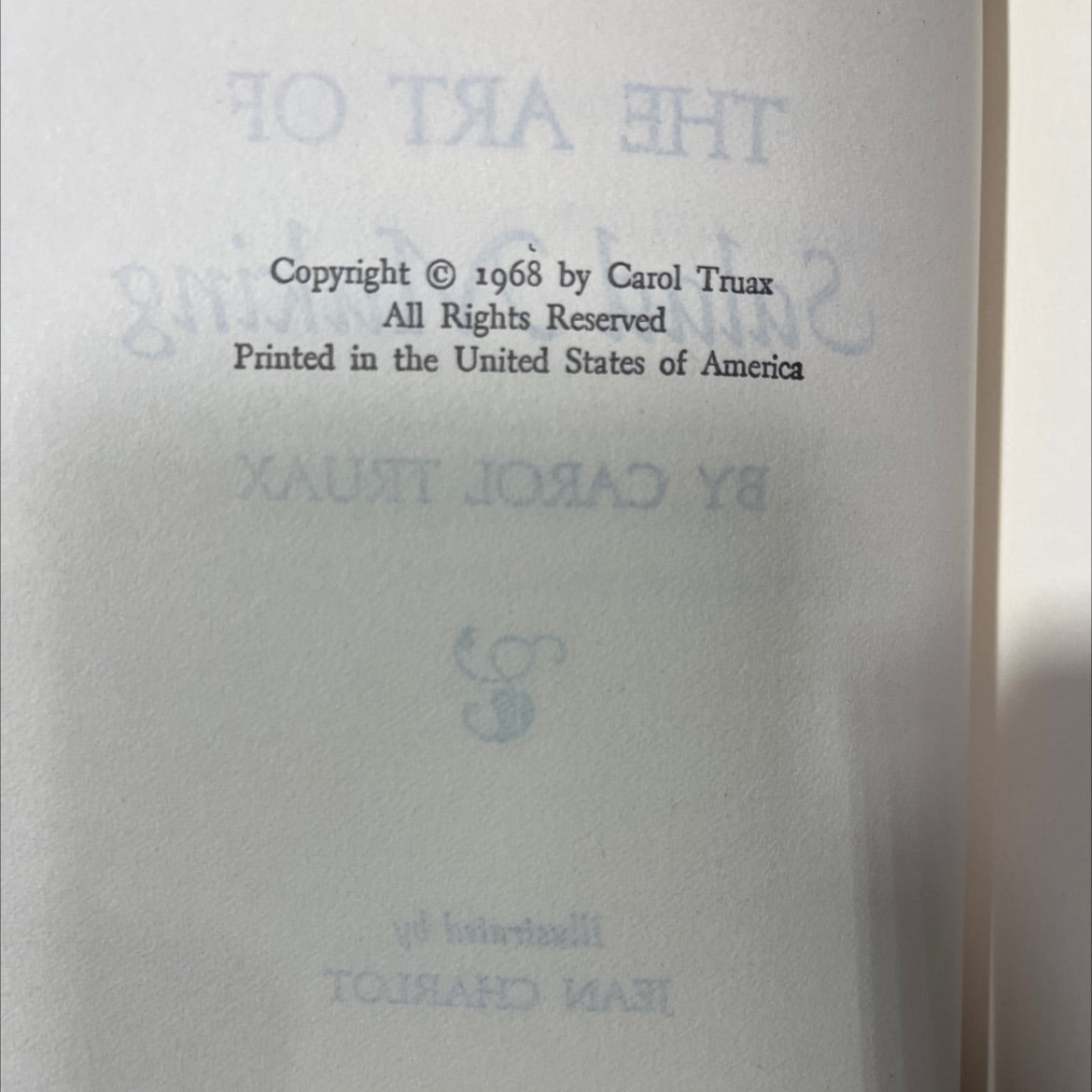 the art of salad making book, by carol truax, 1968 Hardcover image 3