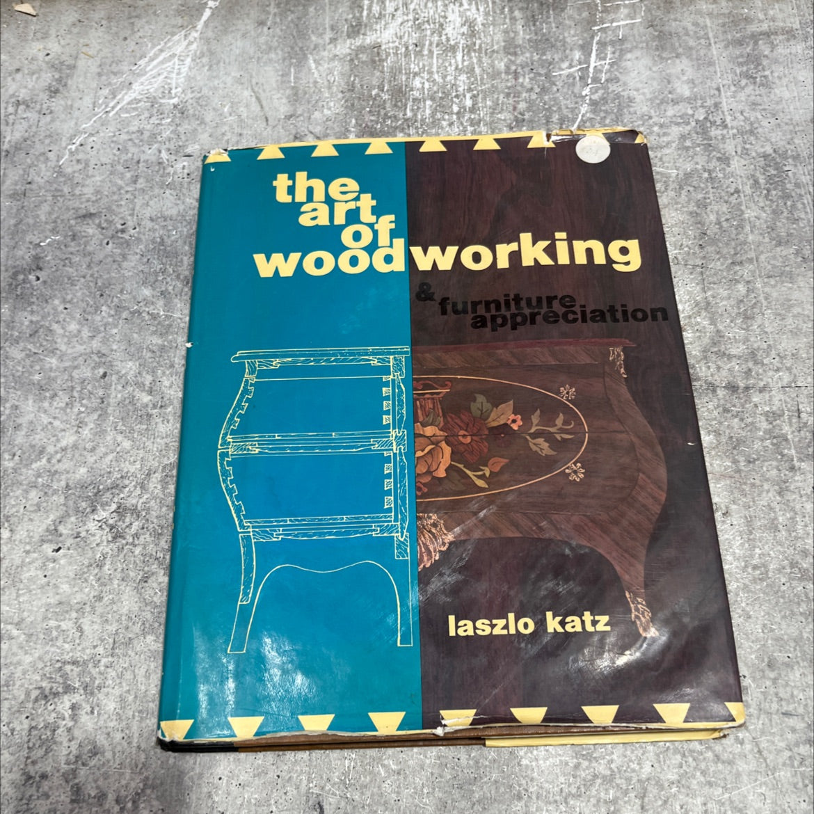 the art of woodworking and furniture appreciation book, by laszlo katz, 1980 Hardcover image 1