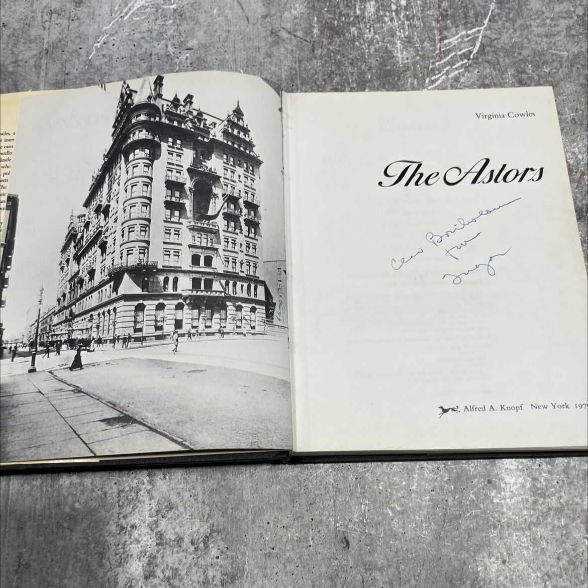the astors book, by Virginia Cowles, 1979 Hardcover image 2