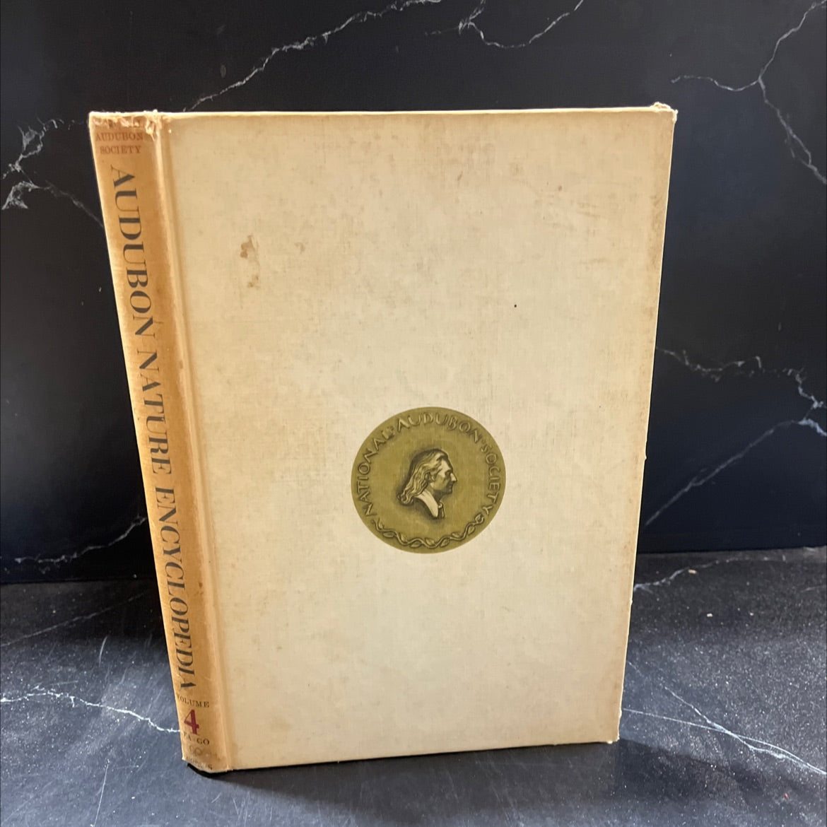 the audubon nature encyclopedia volume 4 ea-go book, by national audubon society, 1971 Hardcover image 1