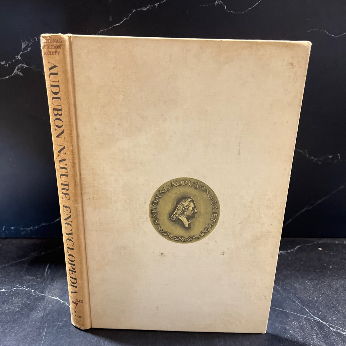 the audubon nature encyclopedia volume 7 mo-or book, by national audubon society, 1965 Hardcover image 1