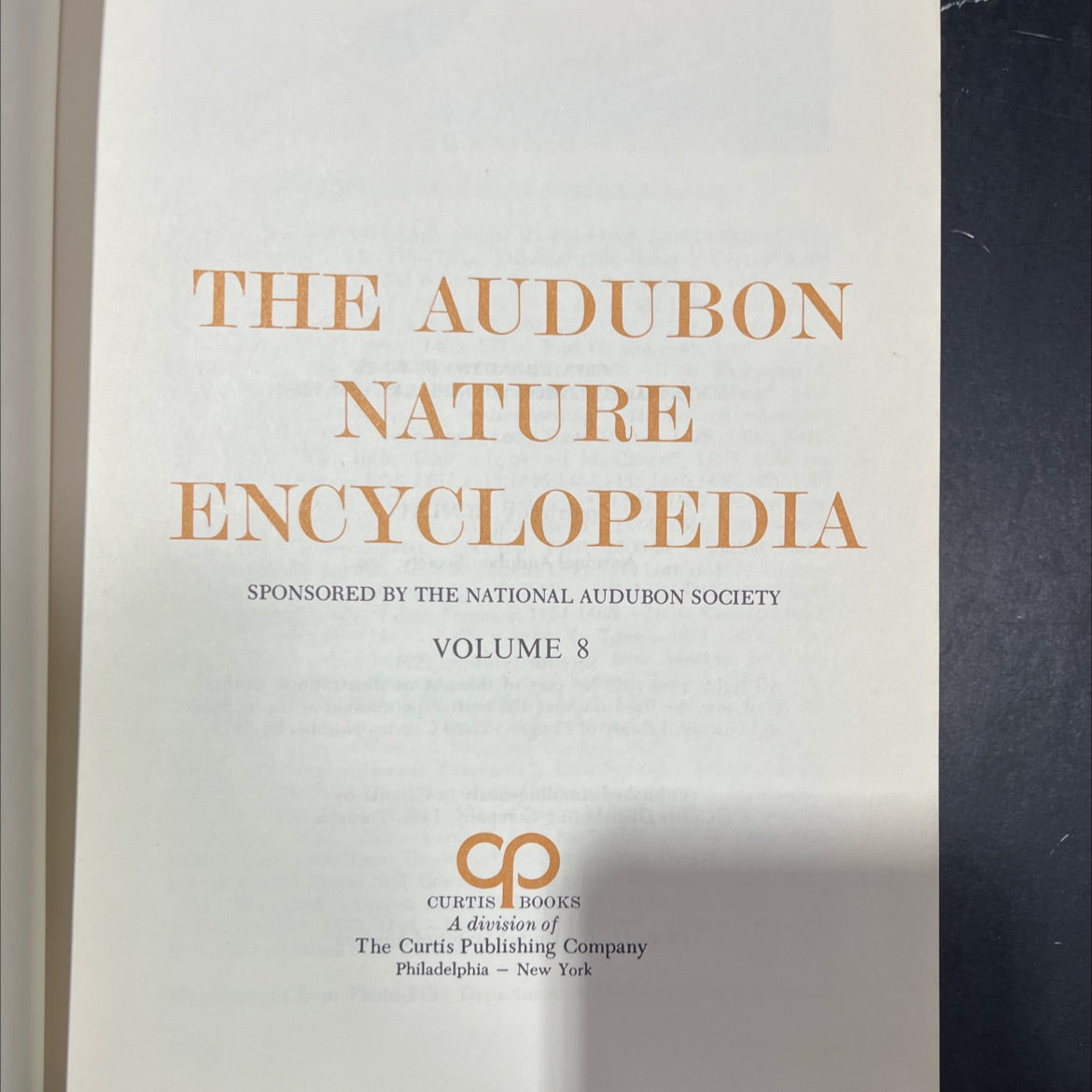 the audubon nature encyclopedia book, by national audubon society, 1971 Hardcover image 2