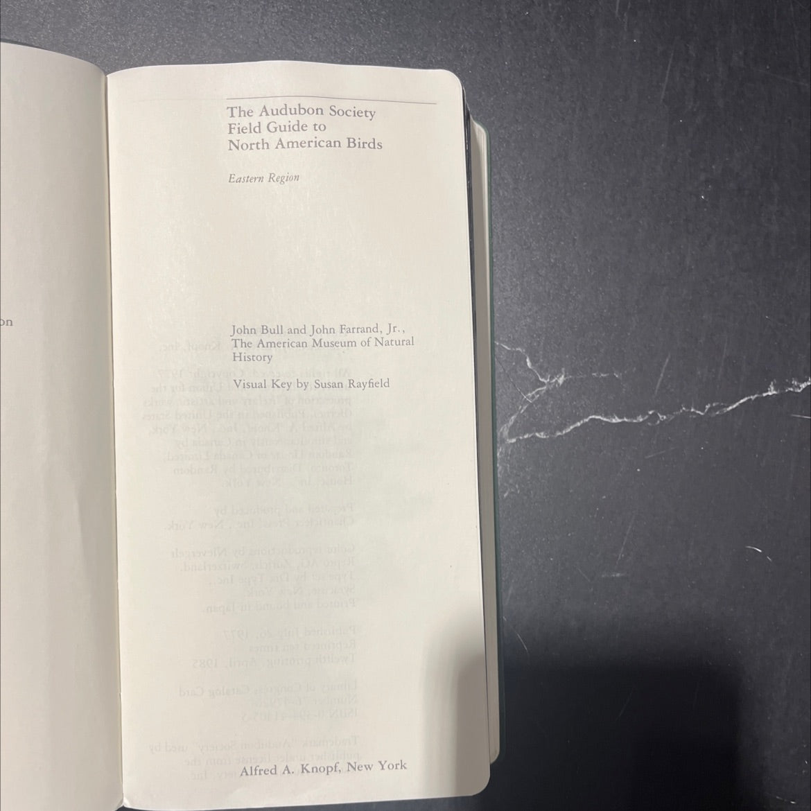 the audubon society field guide to north american birds eastern region book, by john bull and john farrand, jr., 1985 image 2