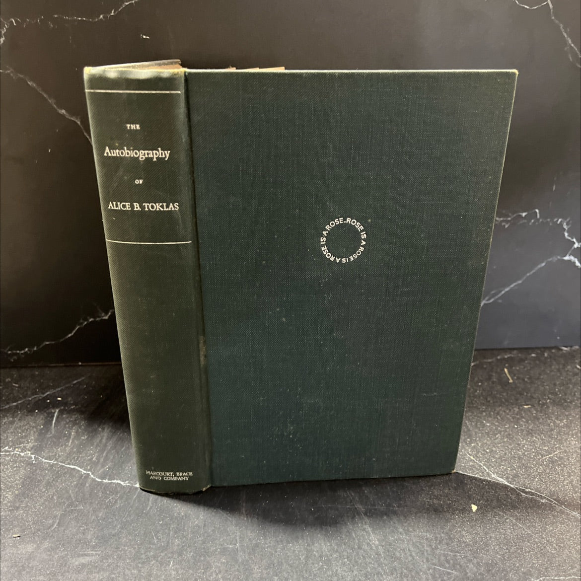 the autobiography of alice b. toklas illustrated book, by gertrude stein, 1934 Hardcover, First Edition, Rare, Antique image 1