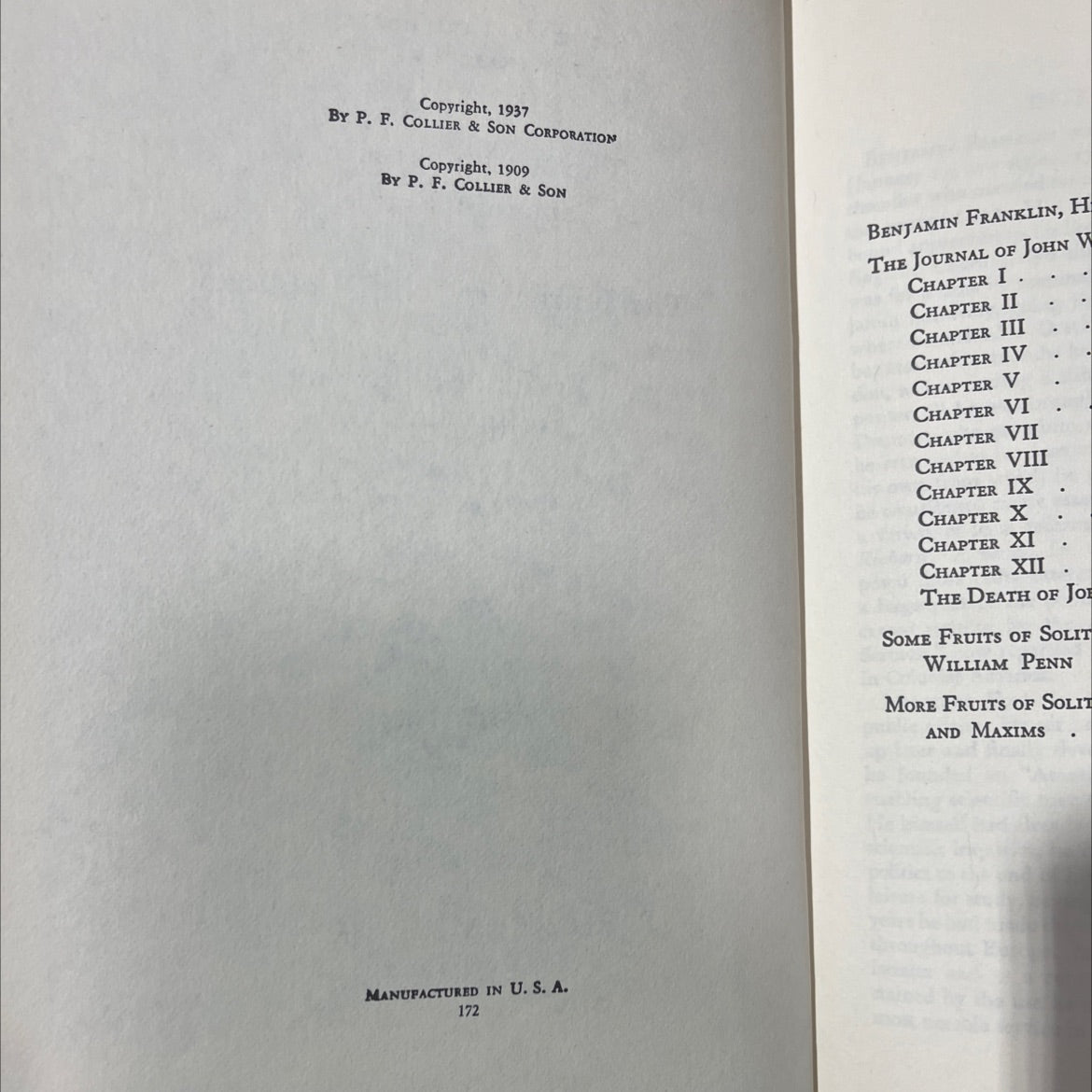 the autobiography of benjamin franklin the journal of john woolman fruits of solitude william penn book, by benjamin image 3