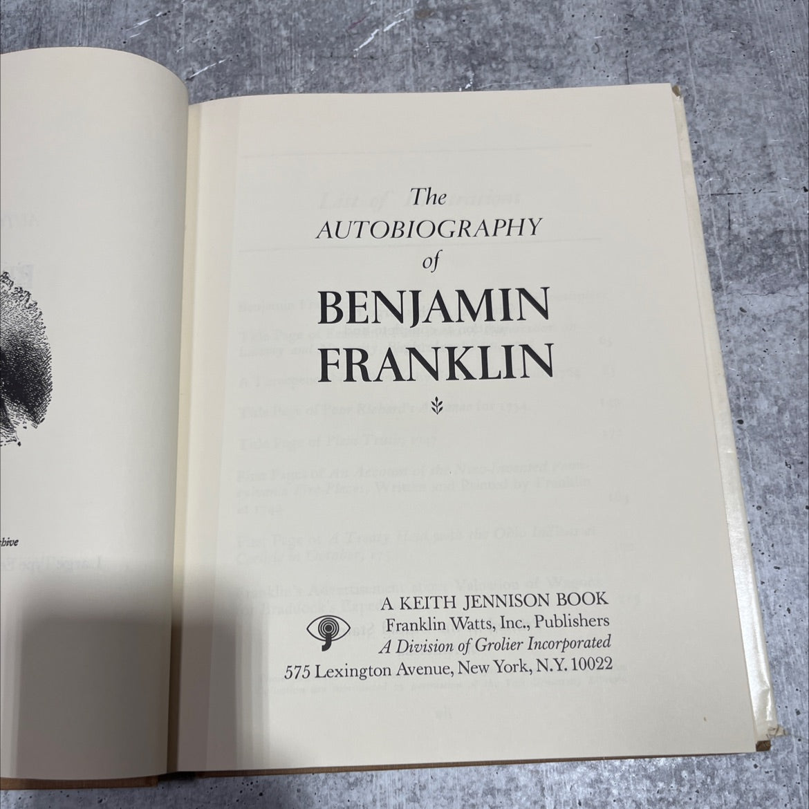 the autobiography of benjamin franklin book, by benjamin franklin, 1970 Hardcover image 2