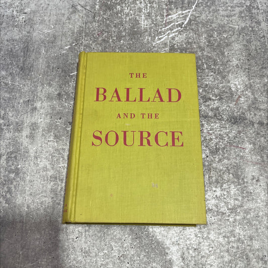 the ballad and the source book, by rosamond lehmann, 1945 Hardcover image 1