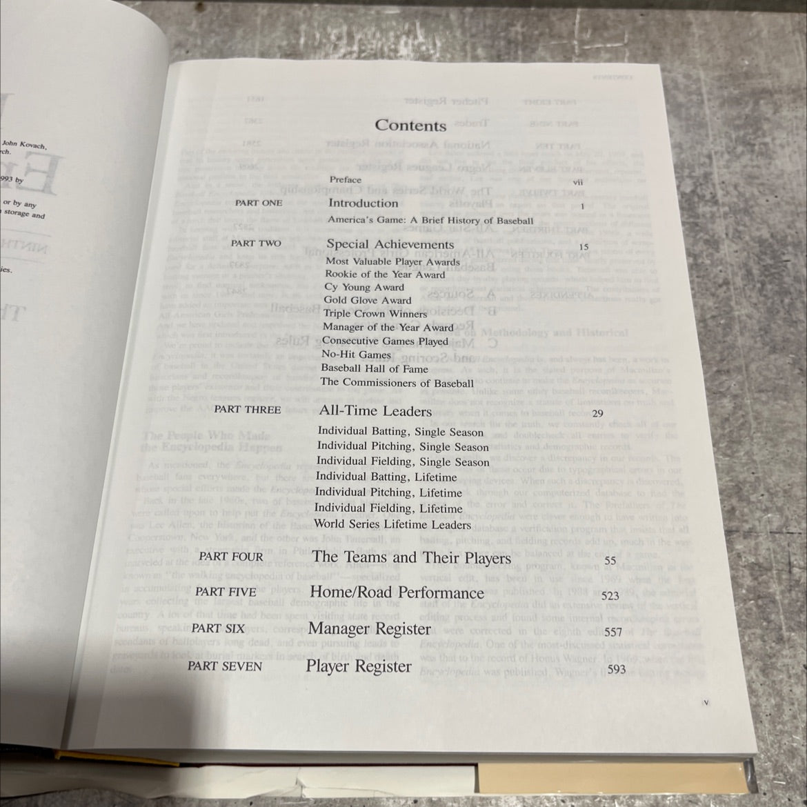 the baseball encyclopedia book, by Rick Wolff, 1993 Hardcover image 4