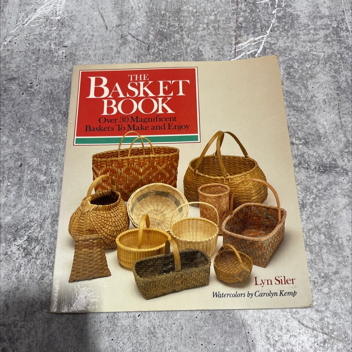 the basket book book, by lyn siler, 1988 Paperback image 1