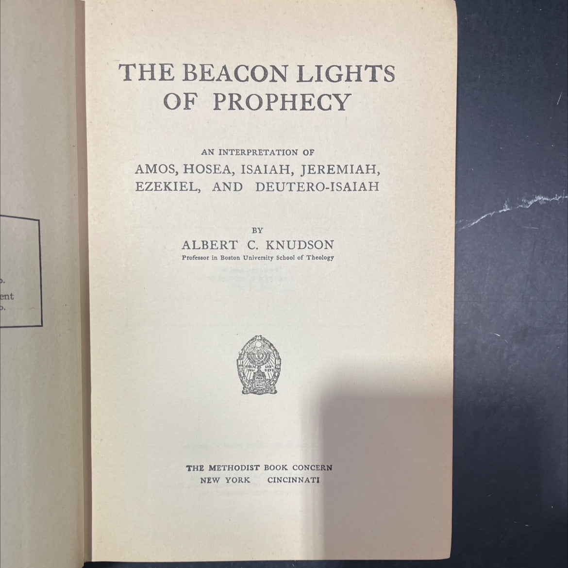 the beacon lights of prophecy an interpretation of amos, hosea, isaiah, jeremiah, ezekiel, and deutero-isaiah book, by image 2