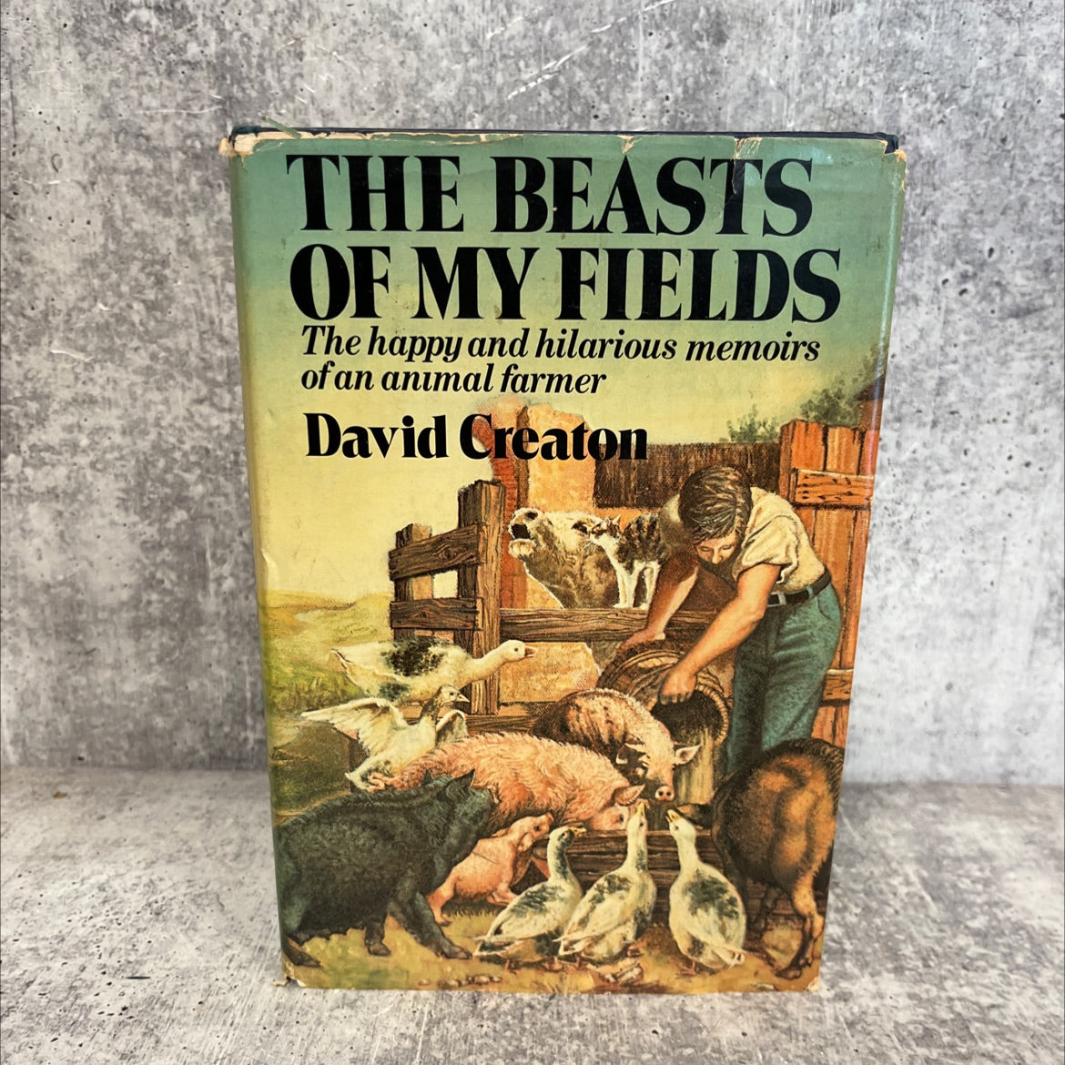 the beasts of my fields book, by david creaton, 1977 Hardcover image 1