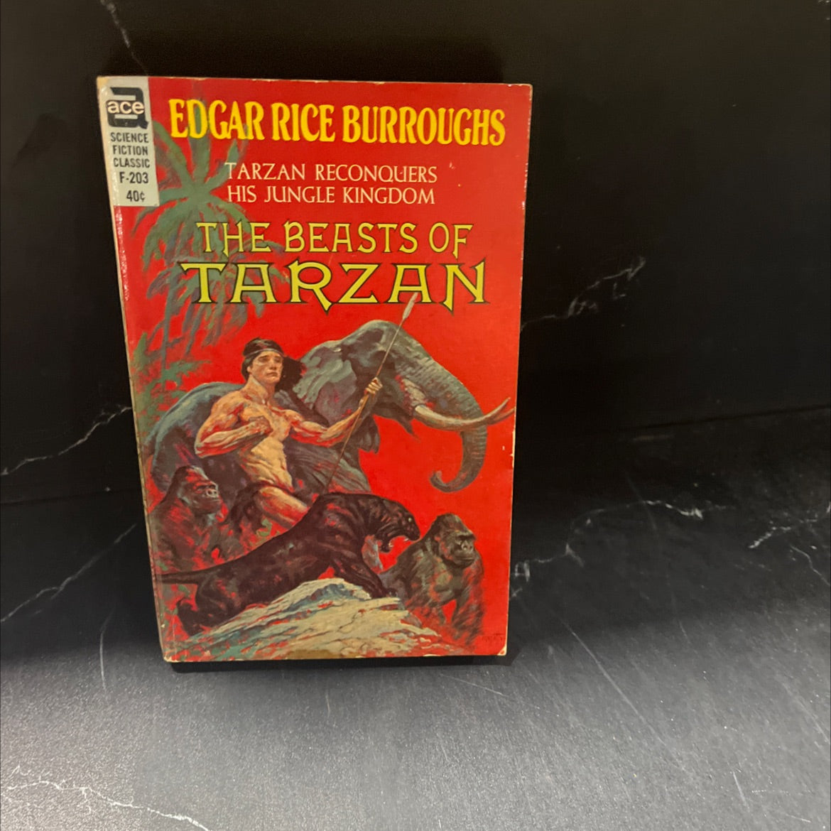 the beasts of tarzan book, by edgar rice burroughs, 1916 Paperback image 1
