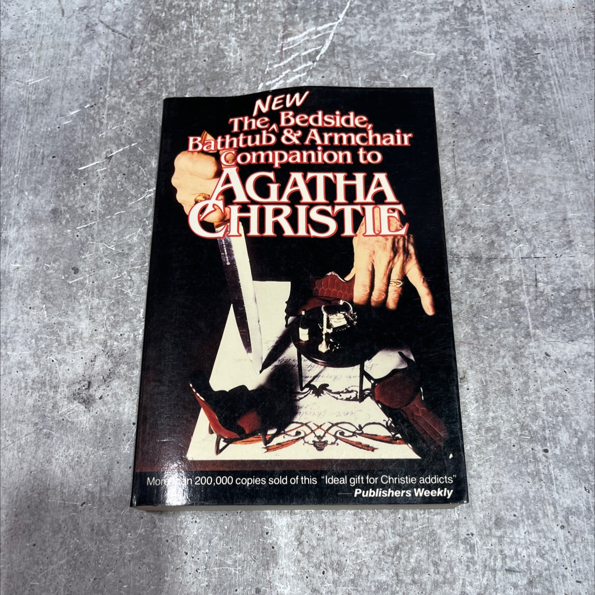 the bedside, bathtub & armchair companion to agatha christie book, by edited by dick riley and pam mcallister, 1986 image 1
