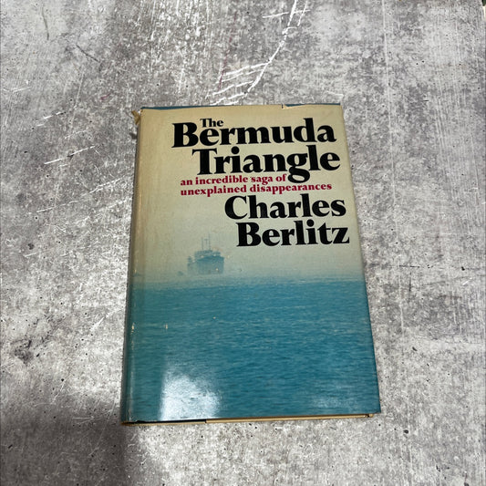 the bermuda triangle book, by charles berlitz, 1974 Hardcover image 1