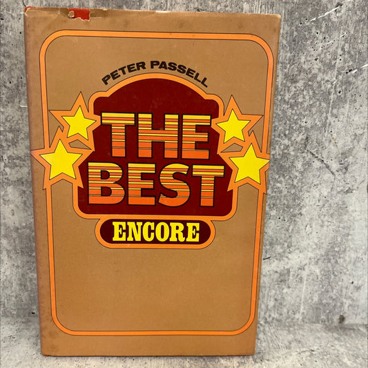 the best, encore book, by Peter Passell, 1977 Hardcover, First Edition, Vintage image 1