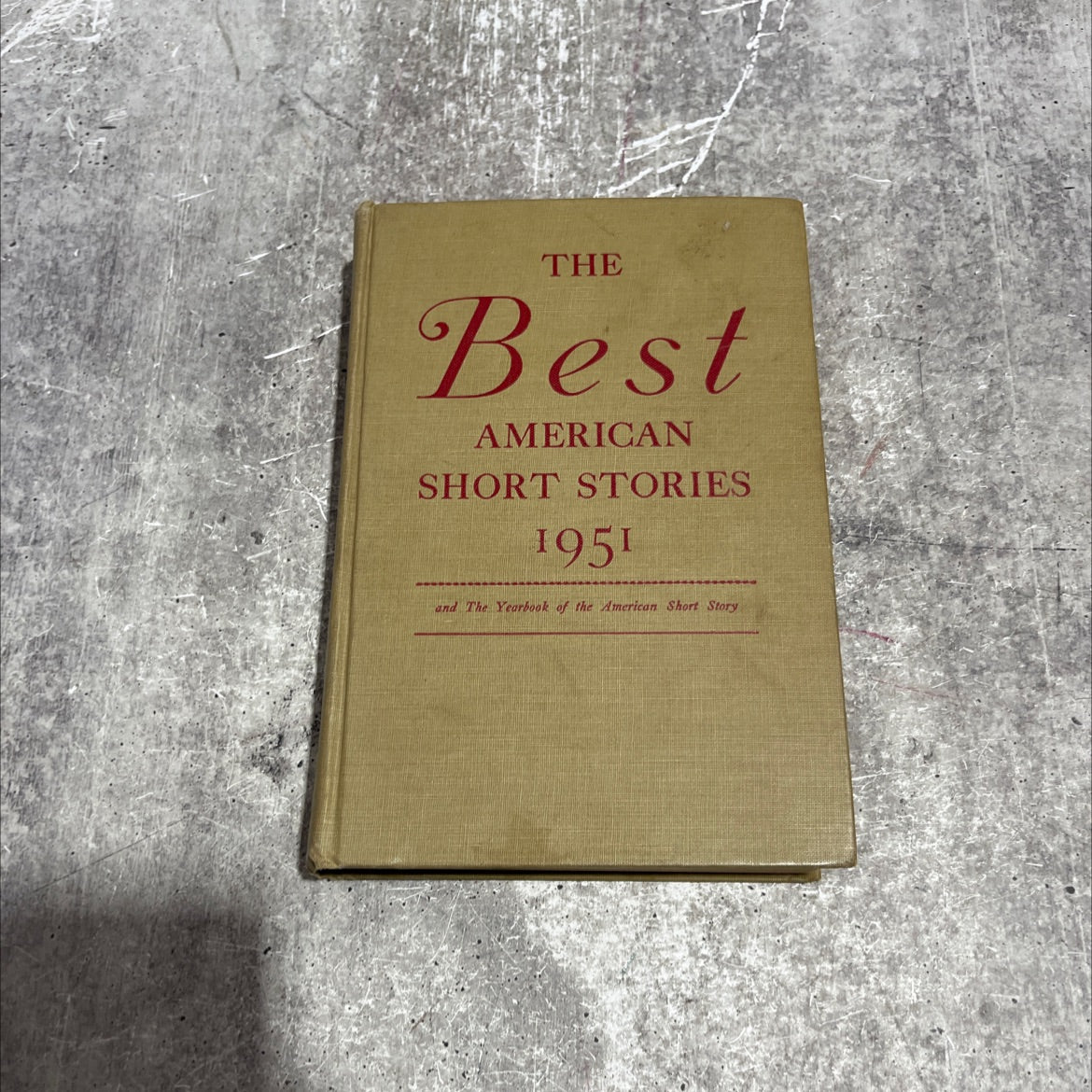 the best american short stories 1951 book, by martha foley, 1951 Hardcover image 1