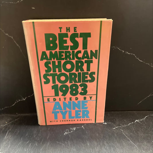 the best american short stories 1983 book, by Anne Tyler, Shannon Ravenel, 1983 Hardcover image 1