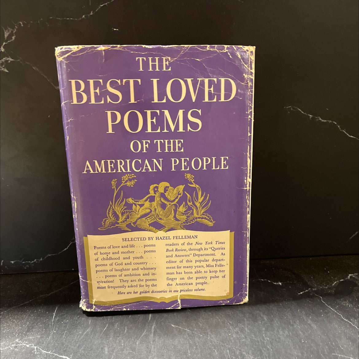 the best loved poems of the american people book, by hazel fellman, 1936 Hardcover image 1