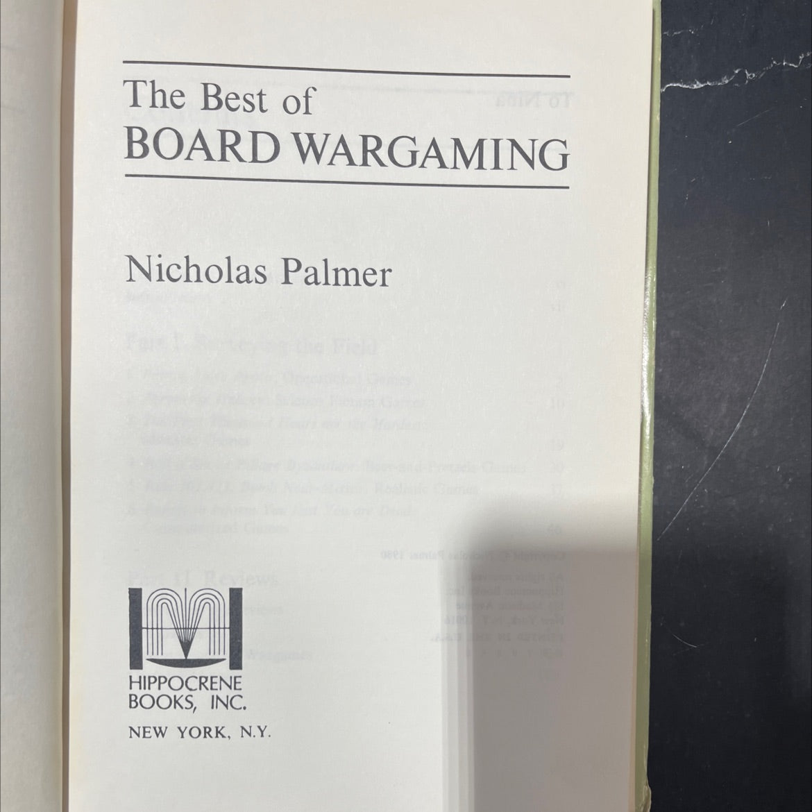 the best of board wargaming book, by Nicholas Palmer, 1980 Hardcover image 2