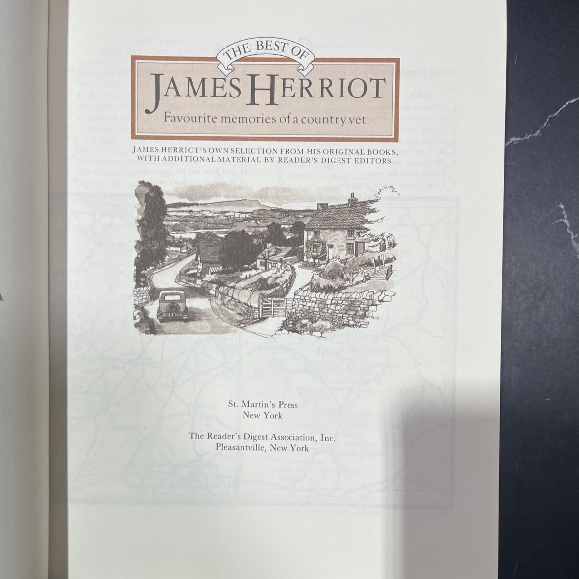 the best of james herriot book, by James Herriot, 1982 Hardcover image 2