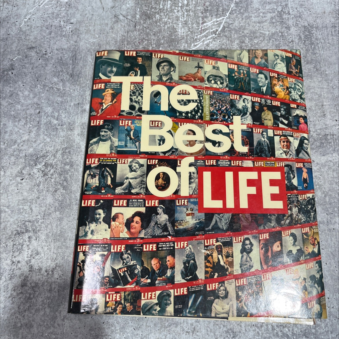 the best of life book, by david e. scherman, 1986 Hardcover image 1