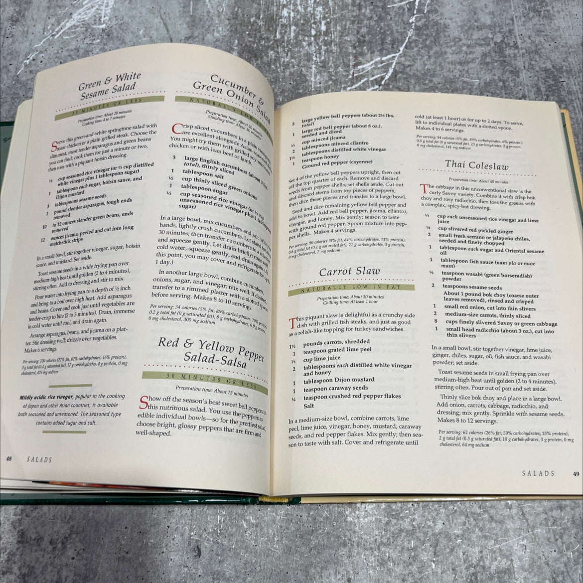 the best of sunset low-fat cook book book, by editors of sunset books, 1995 Hardcover image 4