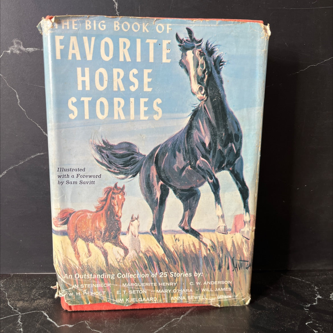 the big book of favorite horse stories book, by various, 1965 Hardcover, Vintage image 1