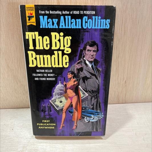 SIGNED the big bundle wand dean collins book, by Max Allan Collins, 2022 Hardcover, First Edition image 1