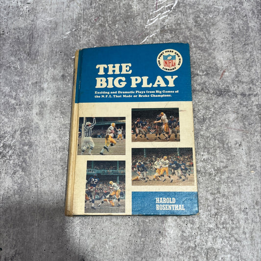 the big play book, by harold rosenthal, 1965 Hardcover image 1