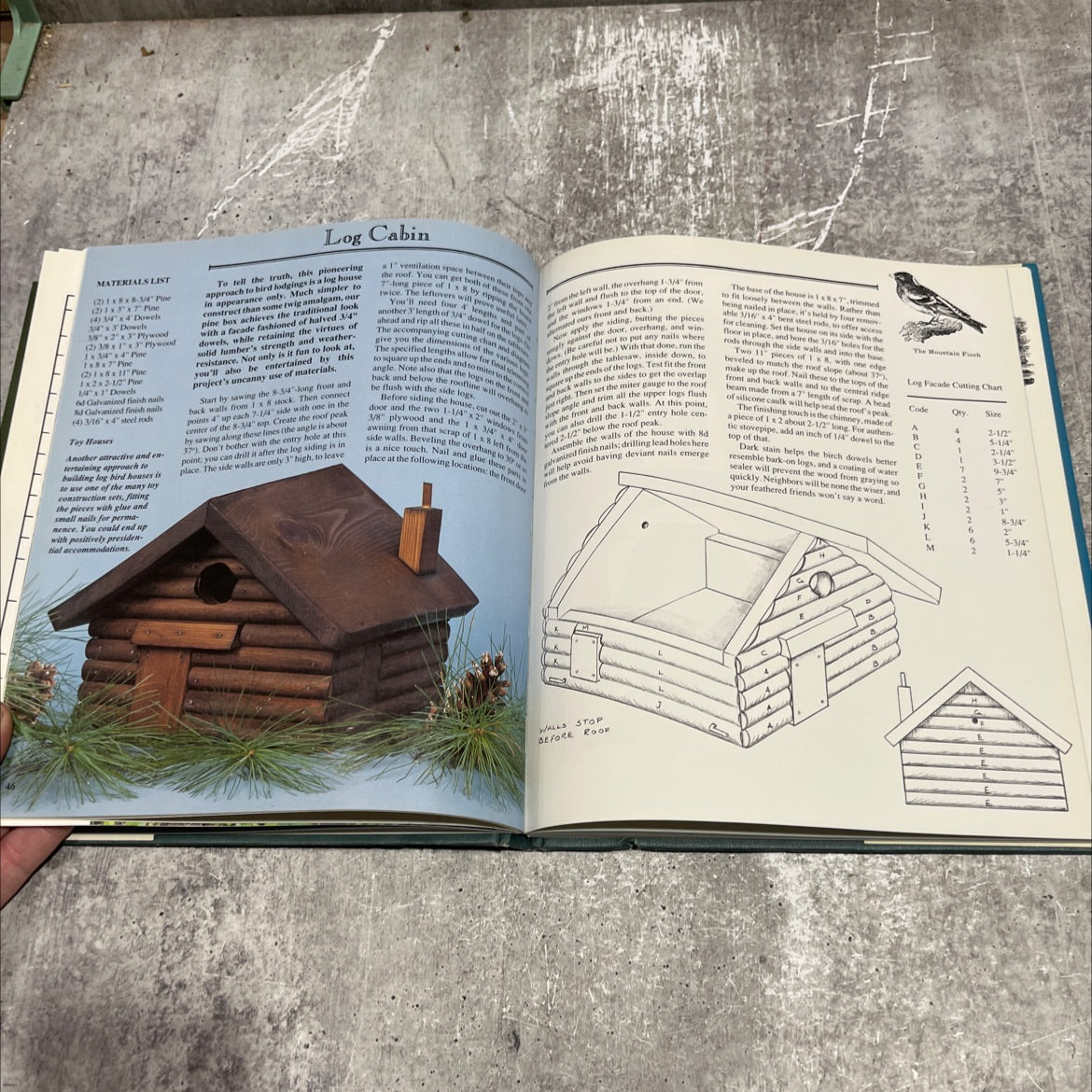 the bird house book book, by Bruce Woods & David Schoonmaker, 1991 Hardcover image 4
