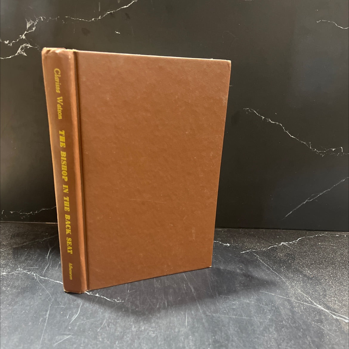 the bishop in the back seat book, by Clarissa Watson, 1980 Hardcover image 1