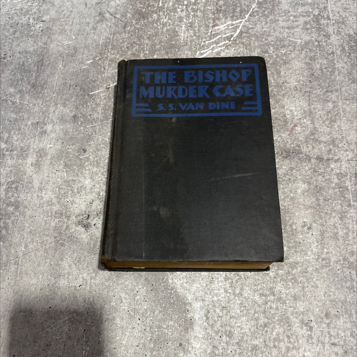 the bishop murder case a philo vance story book, by s. s. van dine, 1929 Hardcover image 1