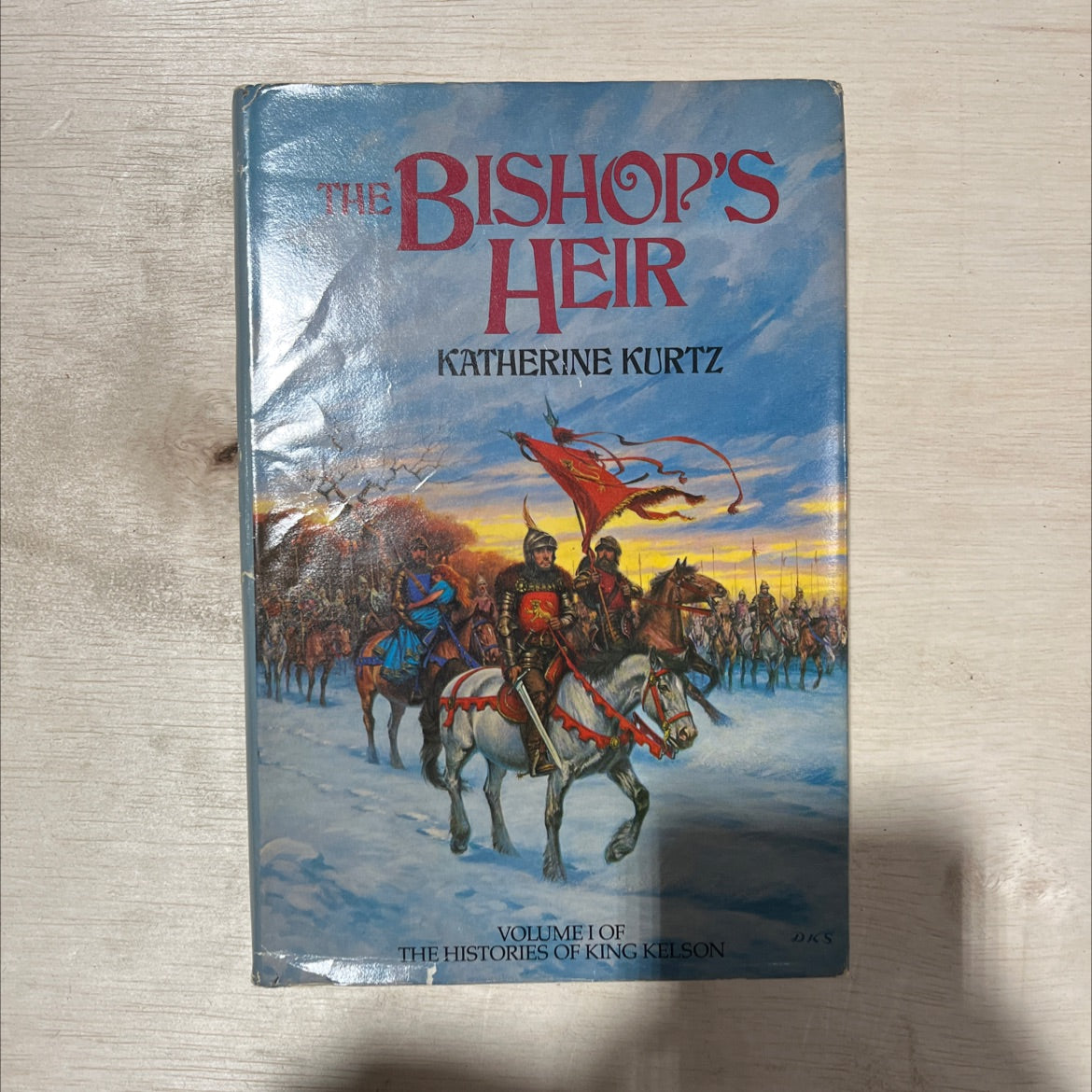 the bishop's heir book, by Katherine Kurtz, 1984 Hardcover, Vintage image 1