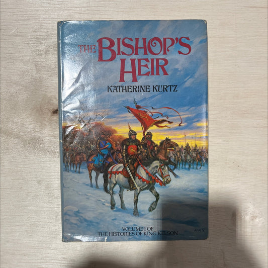 the bishop's heir book, by Katherine Kurtz, 1984 Hardcover, Vintage image 1