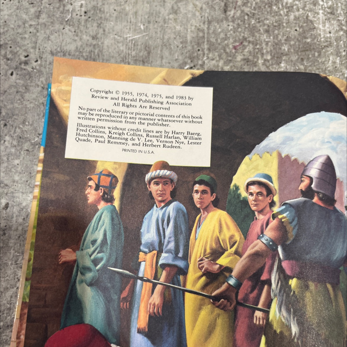 the bist ible story struggles and victories/volume 6 book, by Arthur S. Maxwell, 1983 Hardcover image 3