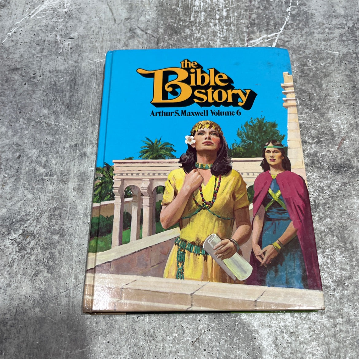 the bist ible story struggles and victories/volume 6 book, by Arthur S. Maxwell, 1983 Hardcover image 1