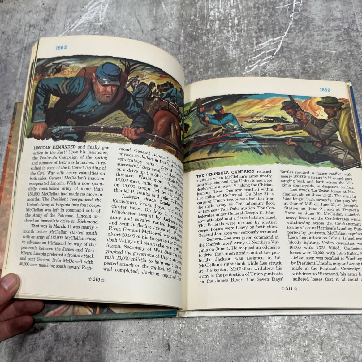 the bitter war between the states book, by unknown, 1968 Hardcover image 4