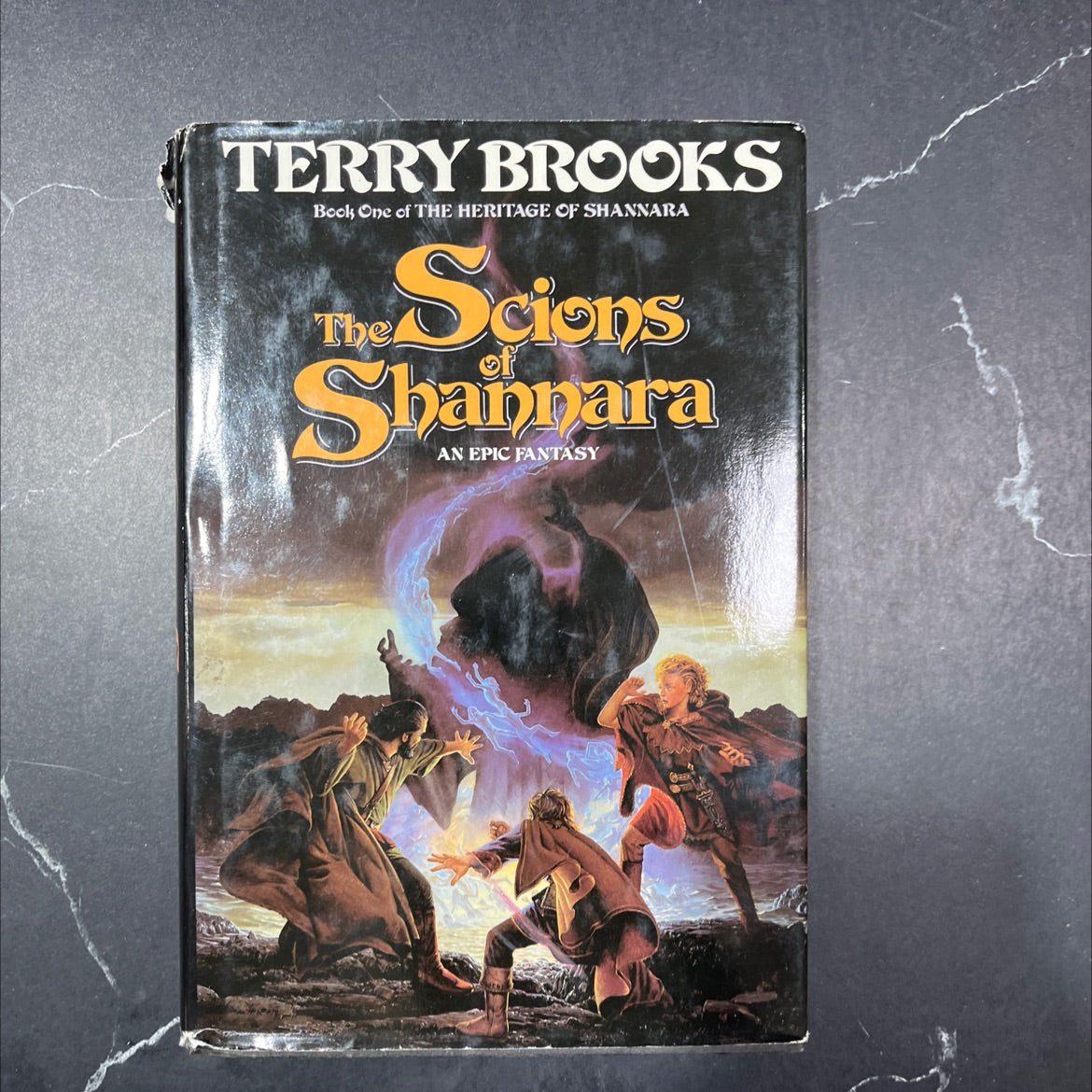 the blood and the scions of ubavisa book, by terry brooks, 1990 Hardcover image 1